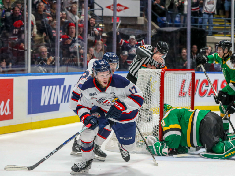 Last-minute goal lifts Saginaw Spirit over London Knights in Memorial Cup final