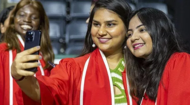 PHOTOS: Fanshawe College graduation ceremony at Budweiser Gardens