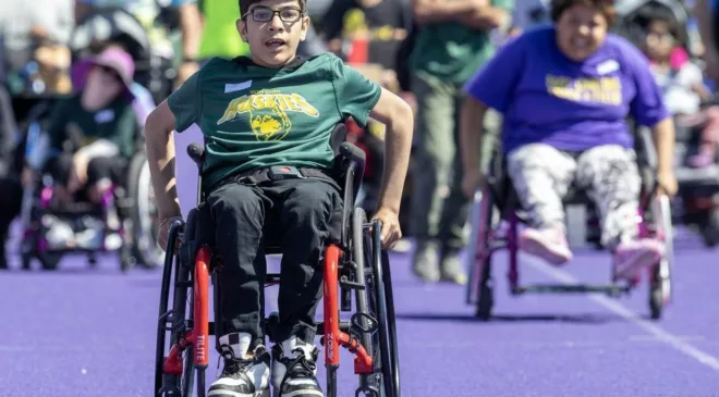 PHOTOS: Young athletes shine at London-area school board’s Special Olympics