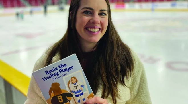 New book series shows girls hockey is a game for everyone, everywhere