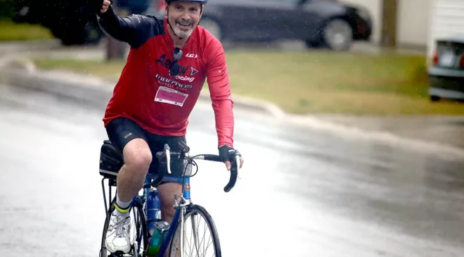 Gran Fondo Lake Huron riders not afraid of a “little” rain