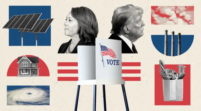 The climate stakes of the Harris-Trump election | Great Lakes Now