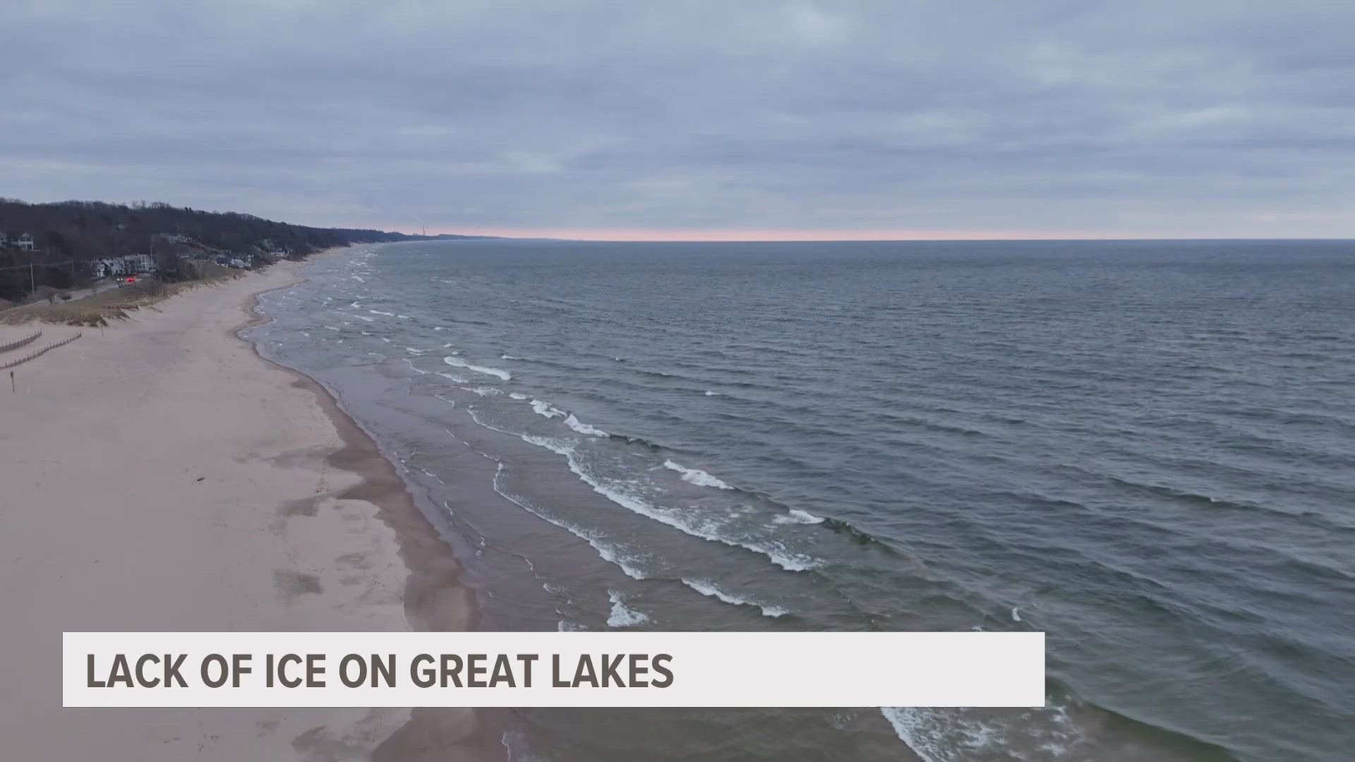 How low are water levels in the Great Lakes in January?