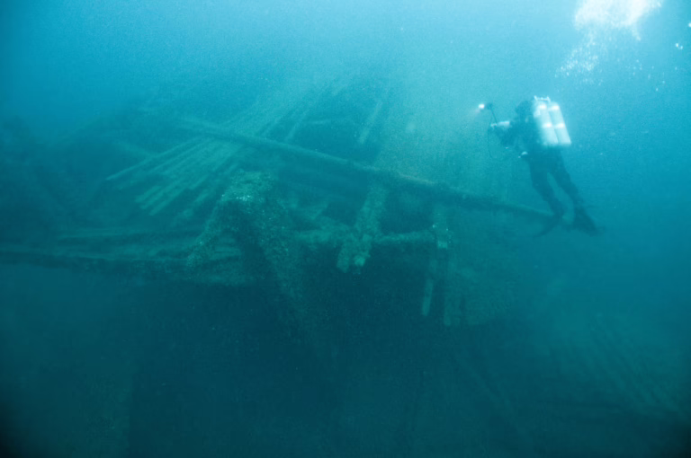 Eerily intact Lake Huron shipwreck still has coal in its cargo hold after 157 years