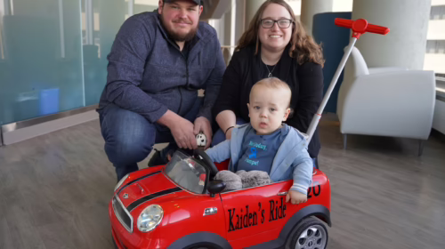 After over 70 hospital days, family shares rare disease journey at LHSC