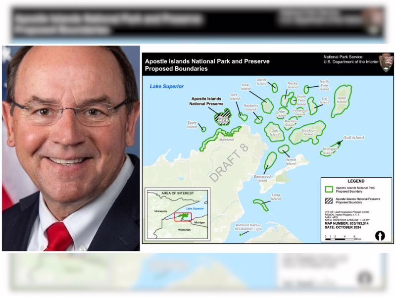 Bill to make Apostle Islands Wisconsin’s first national park clears House committee